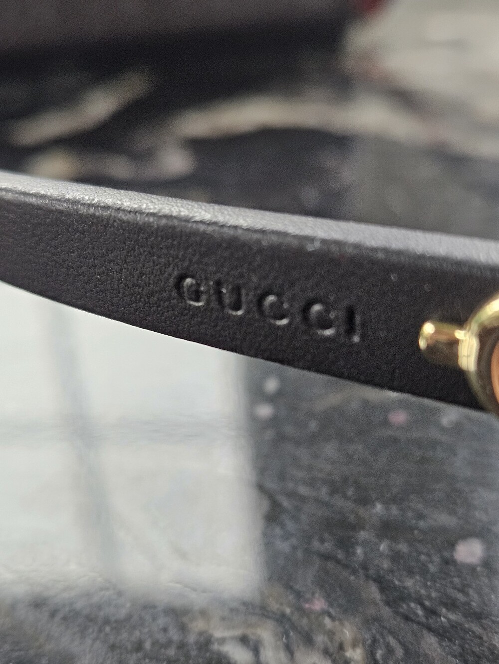 Gucci Brown Tortoise Shell Cat-Eye Eyewear No. 3639 OXB - Picture 6 of 10